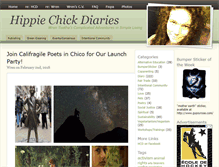 Tablet Screenshot of hippiechickdiaries.com